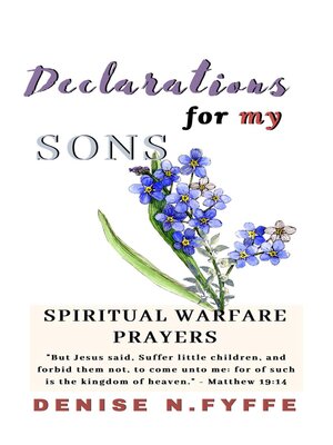 cover image of Declarations for My Sons